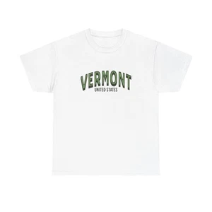 Vermont USA Grafik T-Shirt Unisex Erwachsene NEU - Bild 1 von 17