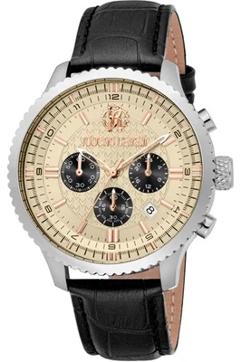 Roberto Cavalli Watch - RC5G127L0015 for Male Beige in Stainless Steel - Image 1 of 3