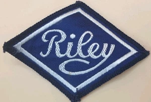 PARCHE BORDADO RILEY. Riley Motor Company. - Imagen 1 de 9