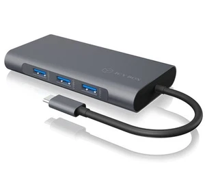 4250078168966 ICY BOX IB-DK4040-CPD USB-C 10-in-1 PD 100W DockingStation RAIDSON - Bild 1 von 9