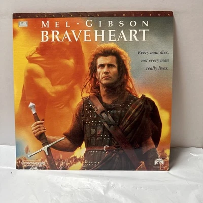 Braveheart (Laserdisc) 2-Disc LASERDISC MEL GIBSON GREAT FILM AC-3 DOLBY THX WS - Image 1 of 2