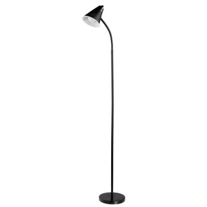 Globe Electric 12708 Black Led For Life Single Light 8"W Led Floor Lamp - Picture 1 of 8