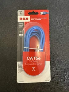 RCA CAT5e 100MHz Network Cable 7ft - Afbeelding 1 van 6