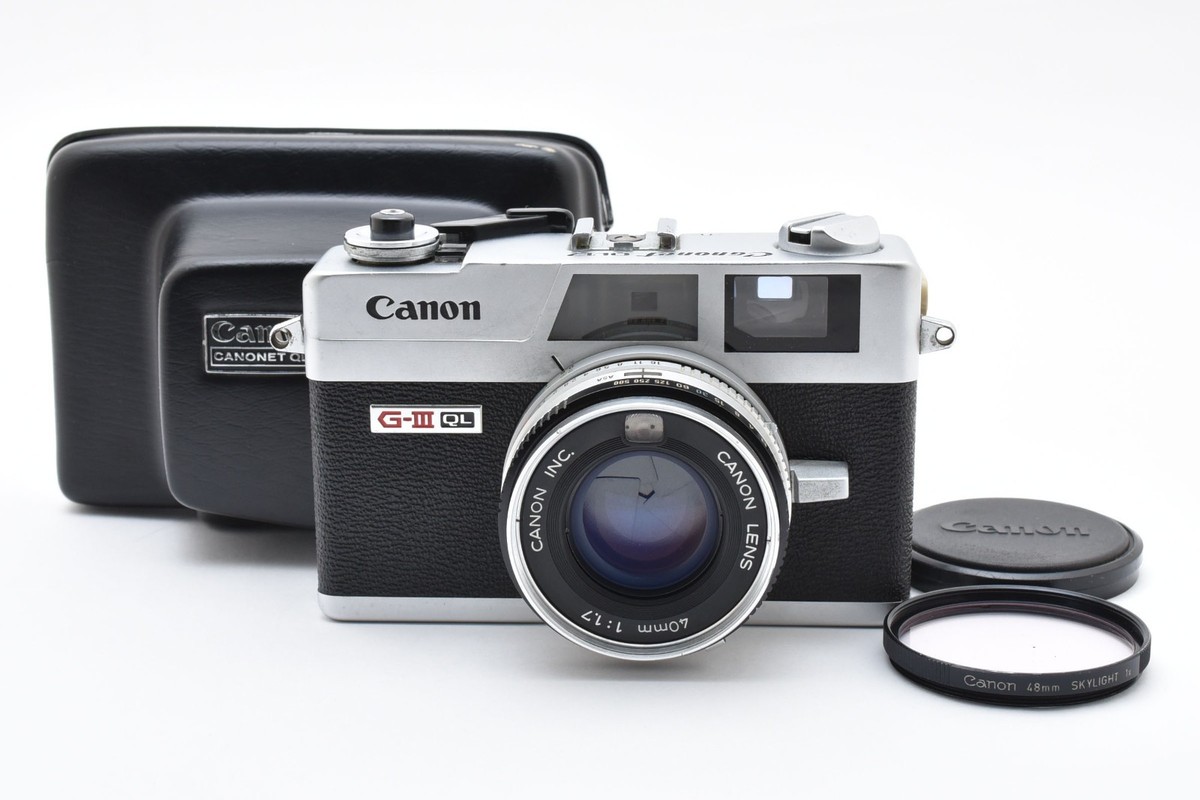 Canon Canonet QL17 GIII Film Cameras for sale - eBay