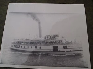 VINTAGE STEAMSHIP PHOTO DEEPWATER SHIP 1934 NEW YORK - Picture 1 of 1