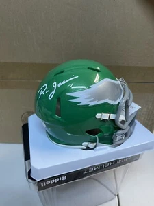 PHILADELPHIA EAGLES Ron Jaworski #7 SIGNED RIDDELL Color Rush MINI HELMET JSA - Picture 1 of 1