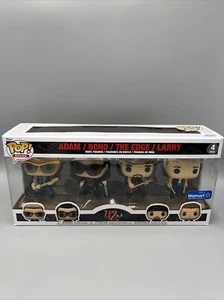 Funko Pop Rocks u2 Zoo TV, 4er Pack Walmart Exclusive Set. Bono, Adam, Larry, Edge - Bild 1 von 11