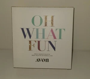 NEW Avon Oh What Fun Makeup Mega Palette Eyes Lips Face - Picture 1 of 9