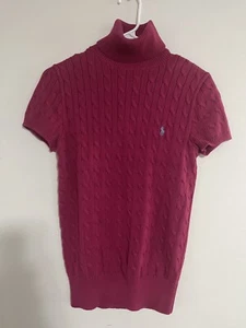 VINTAGE RALPH LAUREN POLO SPORT Logo GIRLS Sweater DRESS MOUNTAIN Girl SZ LG/8 - Picture 1 of 7