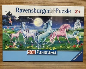 Unicorn Puzzle Ravensburger Fantasy 200 Piece Panorama 8+ Jigsaw Vintage 2007 - Picture 1 of 4