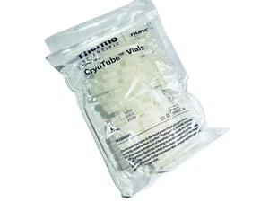 NUNC® 3.6mL Cryogenic Tubes Biobank & Cell Culture 50/Bag LAB LABORATORY 379189 - Picture 1 of 1