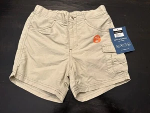 White Sierra Girls River Shorts Wicking Hiking Camp UPF 30 Beige Size Small - Picture 1 of 5