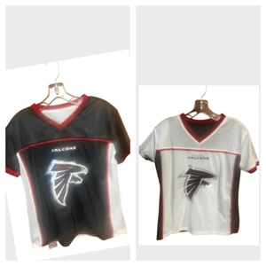 Atlanta Falcons NFL Boys reversible Short Sleeve Pullover Jersey Sz L NWOT - Picture 1 of 6