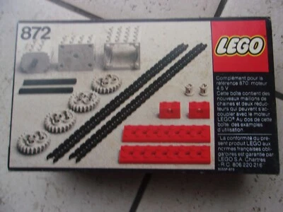 LEGO TECHNIC 872 vintage moteur 4.5 V - Photo 1/4