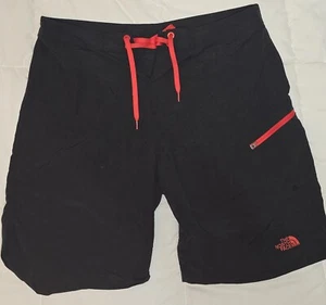 Costume da bagno The North Face Board pantaloncino zip tasca uomo 34 x 9 nero e rosso - Foto 1 di 11