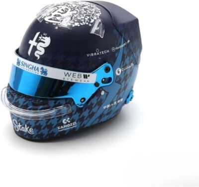 Spark Zhou Guanyu 2023 F1 Grand Prix 1/5 Scala Replica Casco Giapponese Gp - Immagine 1 di 4