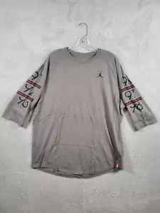Nike Dri-Fit Jordan 6 Time Gray Mens 2XL Short Sleeve Shirt. - Picture 1 of 9