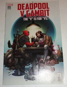 DEADPOOL V GAMBIT #3 PASQUAL FERRY VARIANT 2016 - Picture 1 of 1