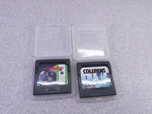Columns (Sega Game Gear, 1991) - Klassisches Puzzlespiel & Wimbledon Tennis - Bild 1 von 6