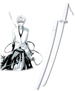 White Tensa Japanese Anime Bleach Sword of Ichigo Kurosaki Zangetsu Cutting Moon