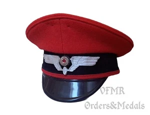 Deutsche Reichsbahn Schirmmütze (Fluglotsen und Bahnhofsvorsteher) 1942-1945 - Bild 1 von 2