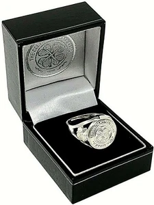 KELTISCHER FC STERLINGSILBER WAPPEN RING KOMPLETT IN GESCHENKBOX CFC GRÖSSE RUX - Bild 1 von 6