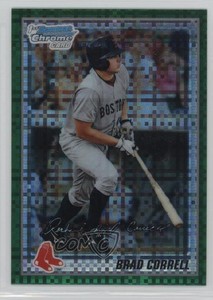 2010 Bowman Chrome Prospects Retail Green X-Fractor Brad Correll #BCP172