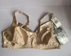 Sujetador con aros Playtex Secrets Cottony Gel correa cómoda talla 44C encaje negro - Imagen 1 de 5