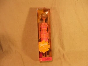 2000 Barbie Doll Spring Day Pink Orange Dress Mattel 50765 NRFB - Picture 1 of 6