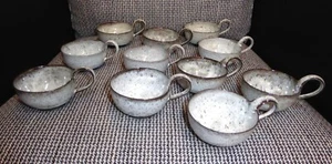 !!!!! ELLY & WALTER SEROCKA XANTEN KERAMIK TEETASSE WEISSE SCHMELZGLASUR !!!! - Bild 1 von 2