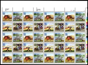 Scott #2437a (2434) 20th Universal Postal Congress 25¢ Sheet of 40 Stamps MNH LR - Picture 1 of 1