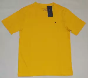 Tommy Hilfiger Boys' 100% Cotton Crew Neck Solid T-Shirts S (8/10) New - Picture 1 of 6
