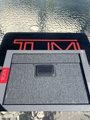 Tumi Folio For IPad Pro Textured Coated Canvas Rotating  (9.7 inch.) Earl Gray - Image 1 of 4