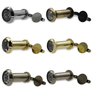 Door spy 200° spy 35 - 60 mm chrome brass patina Ø14 mm or 16 mm top quality - Picture 1 of 8