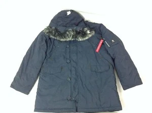 Airboss 3XL Uomo Snorkel Parka Giacca con Cappuccio Manica Lunga Blu Invernale Nuovo LEGGI - Foto 1 di 11