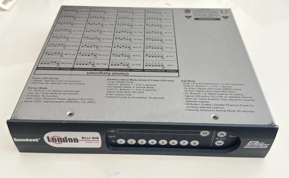 BSS Audio BLU-BIB unit for London Soundweb. BSSBLU-BIB-NP (WITHOUT ADAPTER) - Image 1 of 4