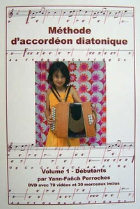Accordéon diatonique méthode + DVD volume 1 débutants - Yann-Fanch Perroches - Picture 1 of 4