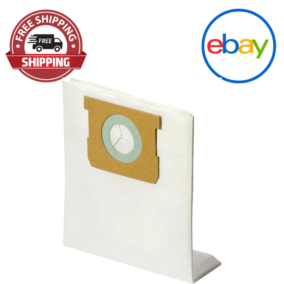 Bolsa de filtro de polvo estándar Vacmaster de 2,5 a 3,2 galones, paquete de 3, VDBT Foto 1 de 1