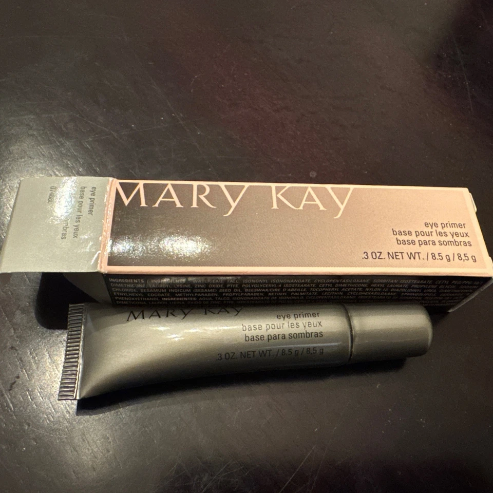 Mary Kay EYE PRIMER Eyeshadow Base Grey Tube New In Box 074680 Discontinued Item - Image 1 of 1