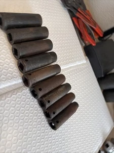 Snap On 9pc 1/2 Drv 6Pt Metric Impact Deep Socket Set 10,11,12,13,14,16,17,18,19 - Bild 1 von 14