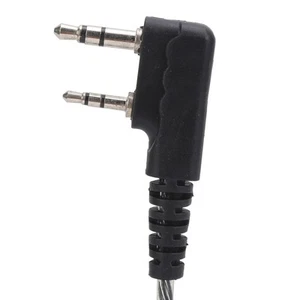 Walkie Talkie Earpiece Earhook Headset K Type Head Warping With Earplug For B CB - Zdjęcie 1 z 23