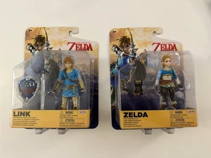 Jakks Pacific the Legend of Zelda 4 Zoll Actionfiguren: Link und Zelda - Bild 1 von 4