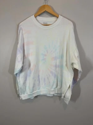Sudadera American Eagle Tie Dye Para Mujer Talla M Cuello Redondo Manga Larga Suave Foto 1 de 4