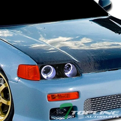 Topline For 1990-1991 Honda CRX Amber Turn Signal Parking Corner Lights - Image 1 of 2