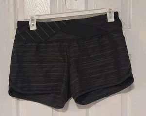 Lululemon Groovy Run Shorts Sz 10 Black Athletic Shorts - Picture 1 of 6
