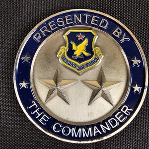Second Air Force  Second To None 17th Training Wing Commander Challenge Coin  - Picture 1 of 8