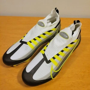 Nike Vapor Edge Elite 360 Black Volt Football Cleats (DQ3558-071) Mens Sizs 10.5 - Picture 1 of 5