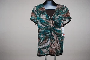NUEVO CON ETIQUETAS $40.00 ELEMENTZ TALLA M BLUSA MEDIANA - Imagen 1 de 2