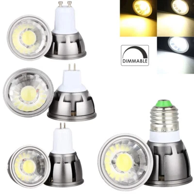 Dimmable LED Spotlights 6W 9W 12W Downlight Neutral Ceiling Bulbs 220V COB 12V - Image 1 of 4
