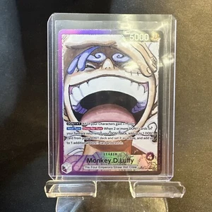ONE PIECE TCG: Monkey.D.Luffy OP09-061 Leader Parallel Alt Art  - Bild 1 von 2
